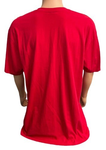 Michael Jackson RIP By Access Men's Red Silver Gold T-Shirt XL Top Short Sleeves
