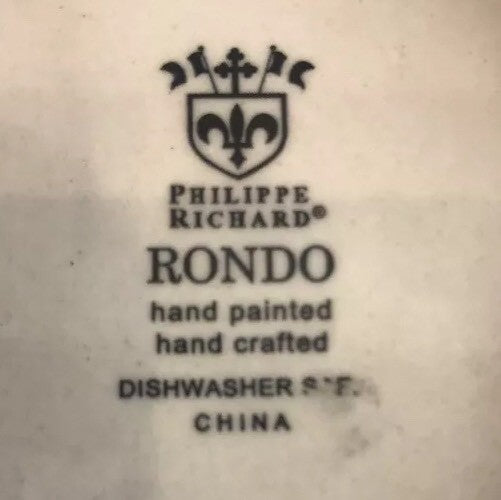 Philippe Richard Rondo Hand Painted Multicolor Canister Set of 3 or Shakers Set