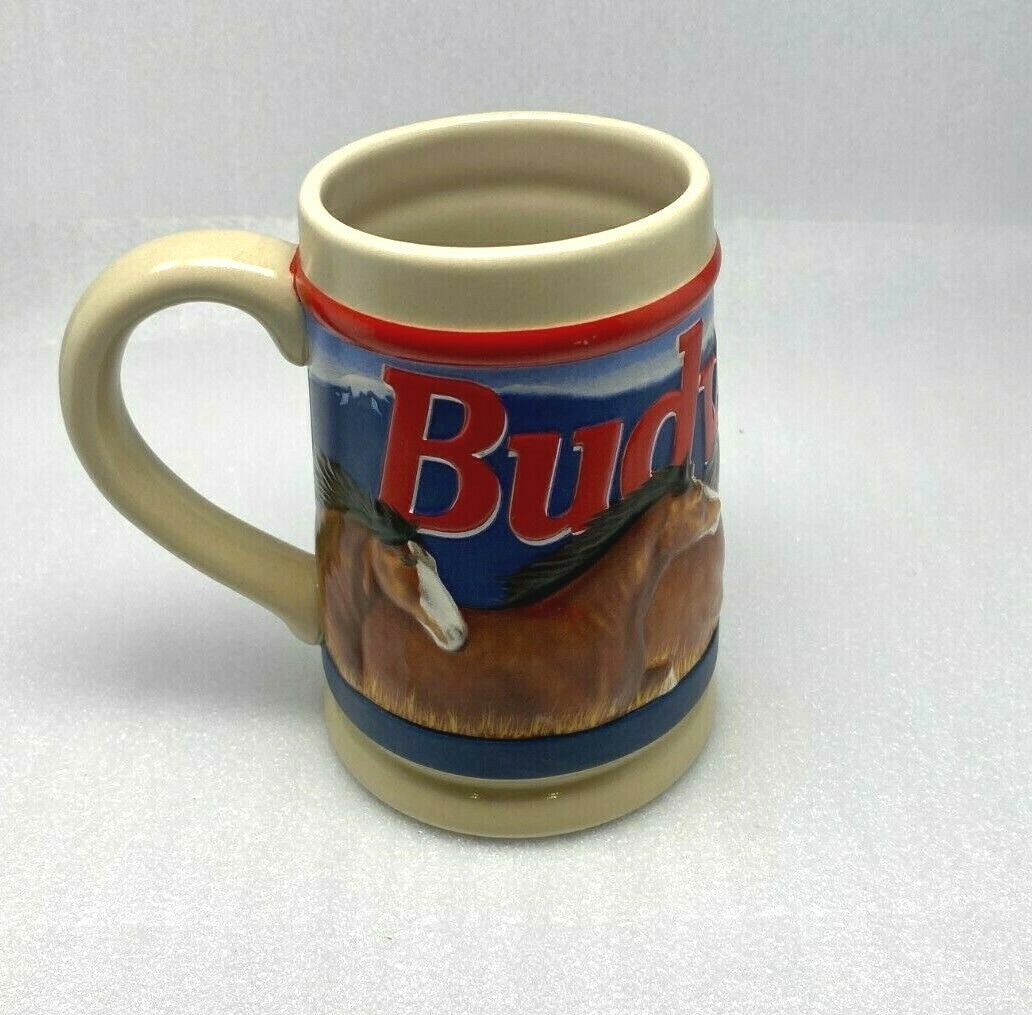 Anheuser Busch Budweiser Mug Collection Stein Budweiser Collectible Drinkware 