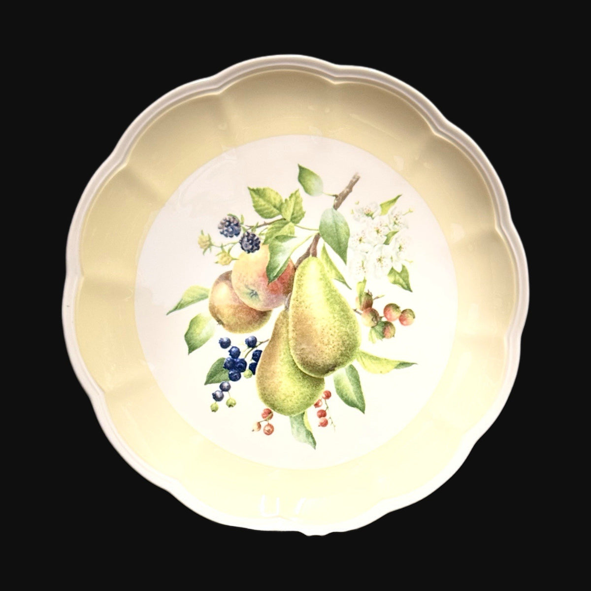 Lenox Pear Blossom Plates Set of 5 – Catherine McClung Orchard in Bloom 11” D