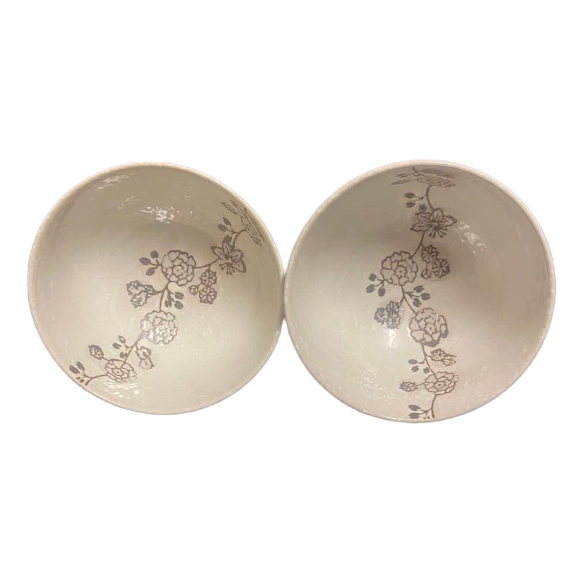 4-Vintage KoTo Bowls Rice Noodle Soup Fruit Cup Ceramic Japan Blossom Flowers
