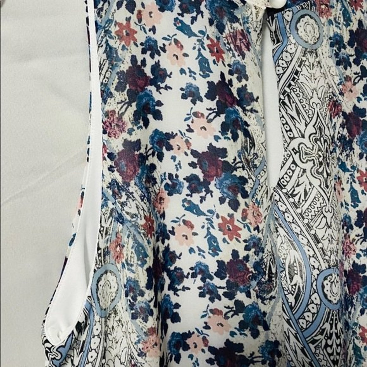 Speechless Dress Mock Neck Floral Sz. Sm