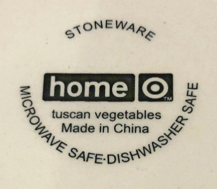 Home Tuscan Vegetables Mug • Stoneware Coffee Cup • Onion Tomato Design