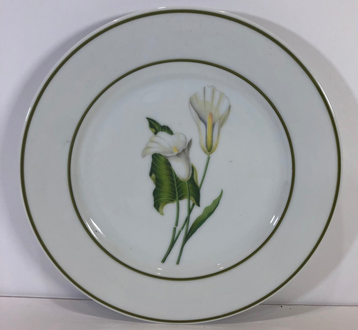 Vintage Bavaria JKW Porcelain Salad Plate Western Germany "Josef Kuba"