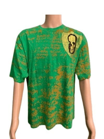 Mecca T-Shirt True Master Men Athletic Green Crew Neck L