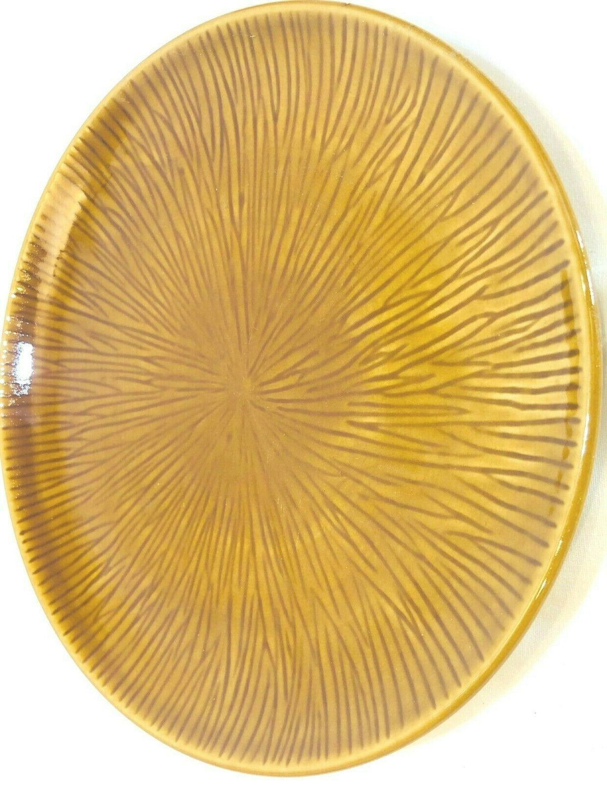Tabletops Gallery Westwood Set of 3 Dinner Plates Handcrafted Brown Textured