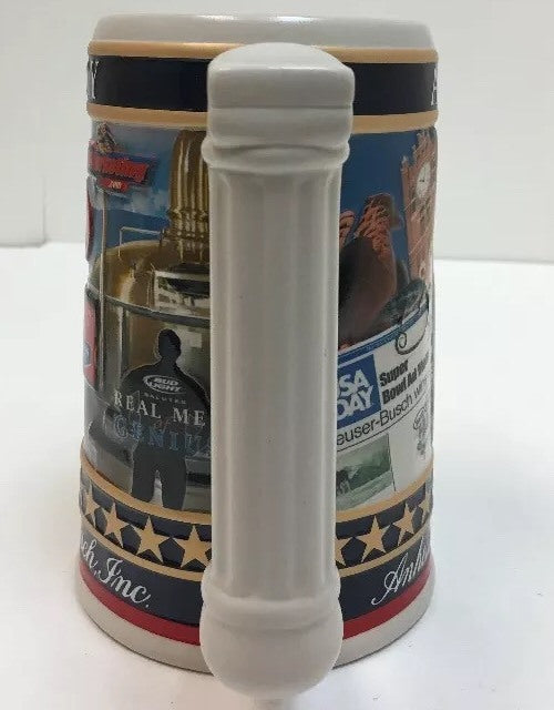2007 Hand Crafted Stein For Anheuser Busch State ConventionBusch Family Series