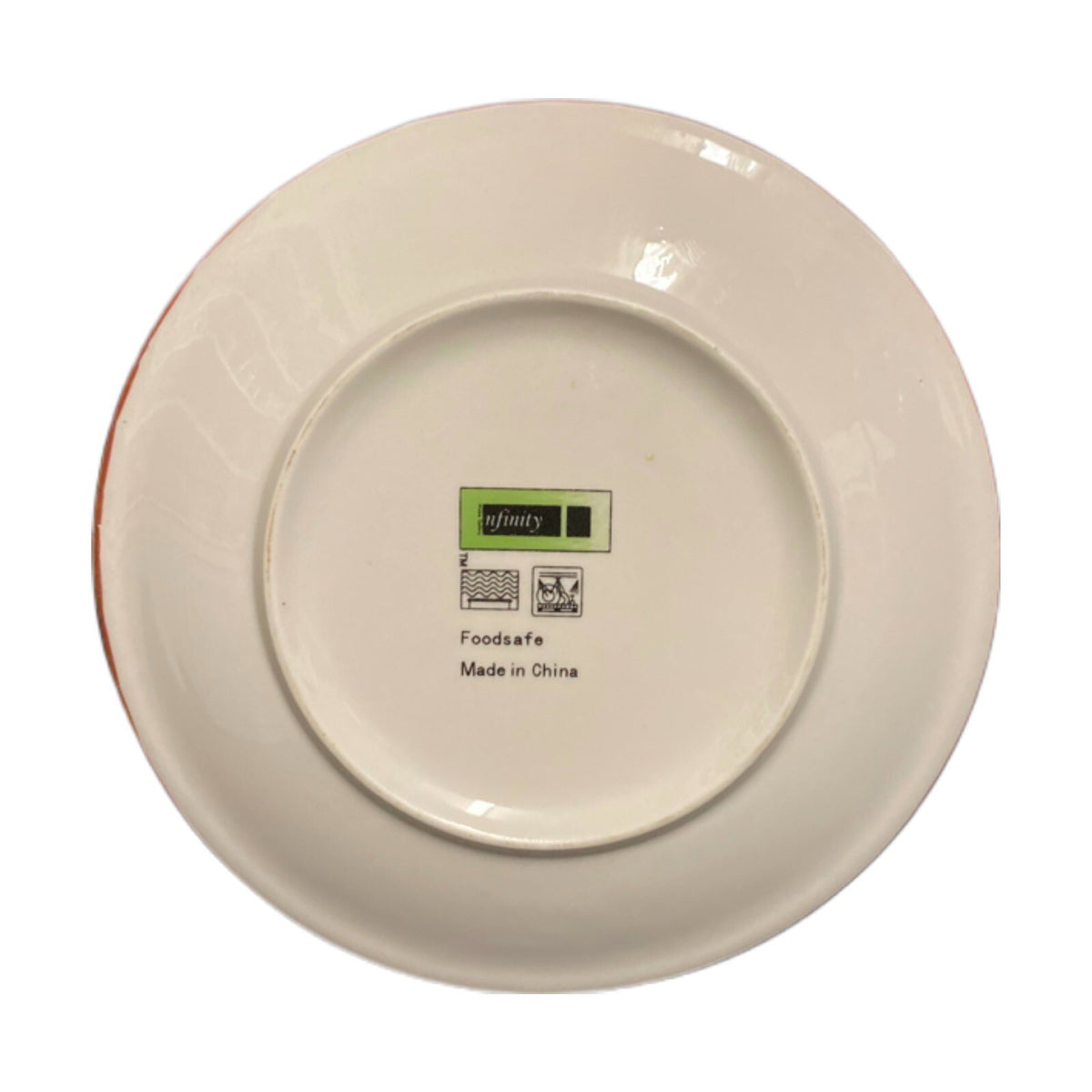 Home Gallery NFINITY Christmas Snowman Plate 8” Holiday Salad Dessert Dish
