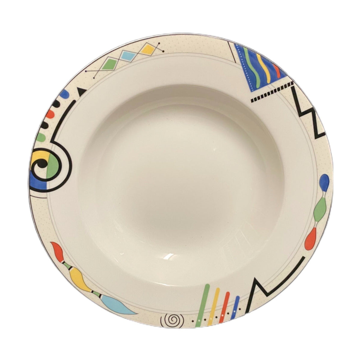 Mikasa HEADLINE 4 Rim Soup Bowls Ultimata + Super Strong Fine China HK 232