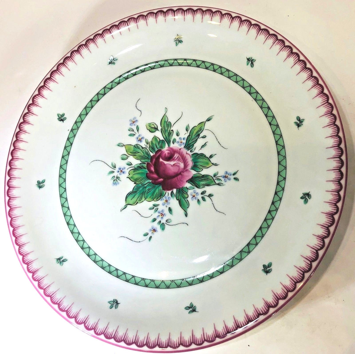 Block Spal LYRIC ROSE Gerald Gulotta Dinnerware Collection Portugal