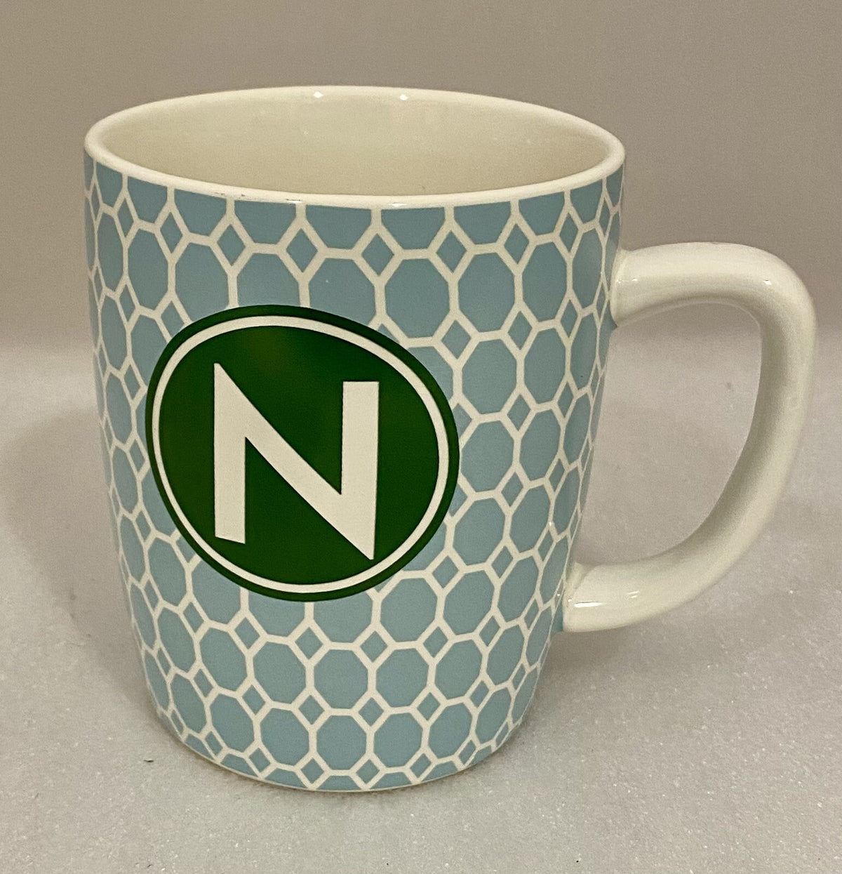 Target Stoneware Monogram Ceramic Coffee Cup Mug Personalized Letter Initial