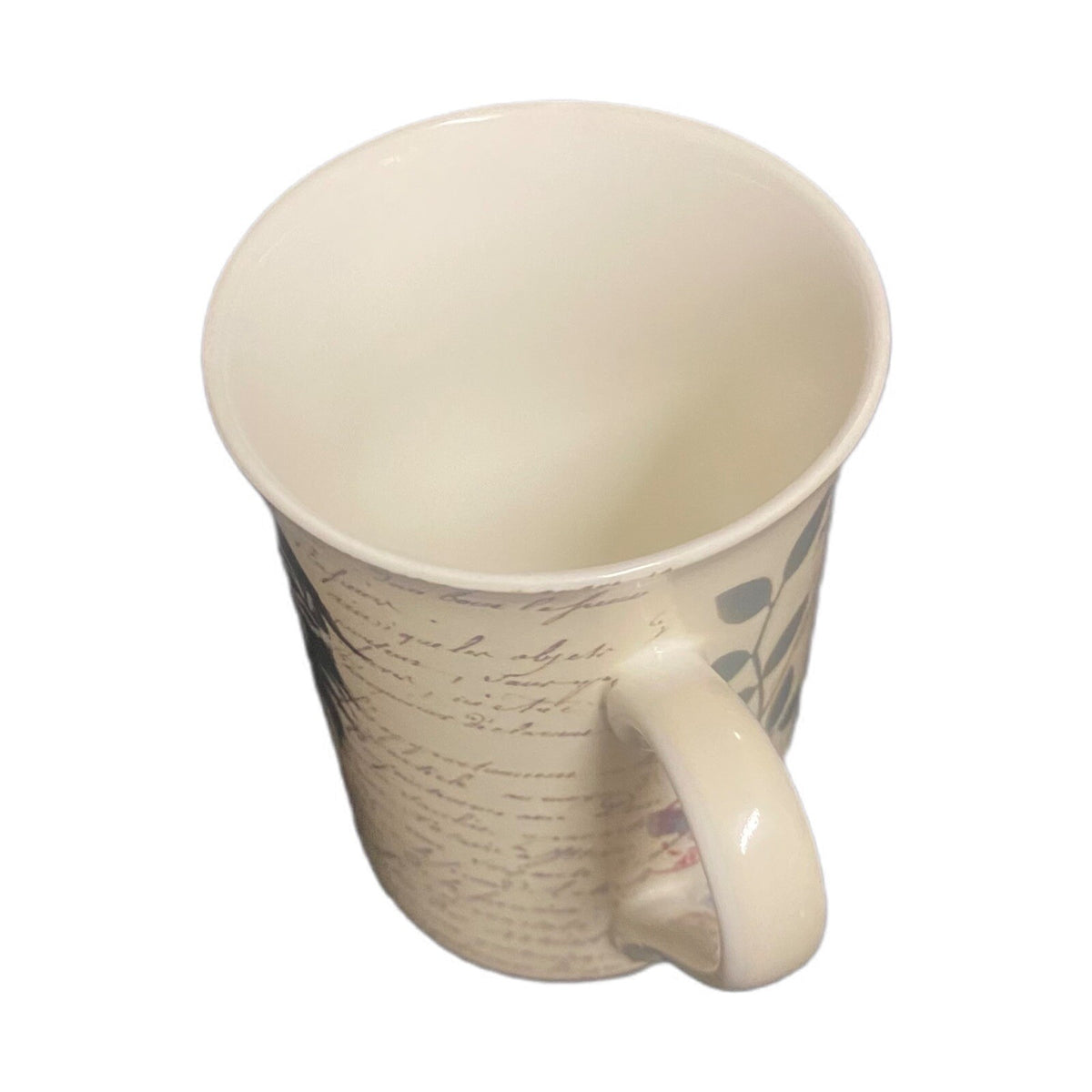 JASON Damask Rooster Mug Fine Bone China Coffee Tea Cup