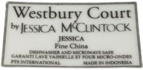 JESSICA McClintock 6-Rim Soup Bowls Westbury Court PTS Int’l Fine China 9 3/8" D
