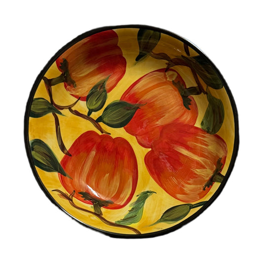 Certified International Peppers Bowl Margaret Le Van Pasta Serving Dish