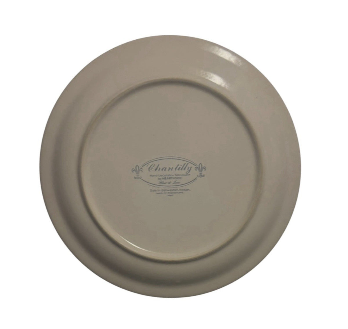 Set of 5 Hearthside Chantilly Fleur de Lune 10 3/4” Dinner Plates Japan