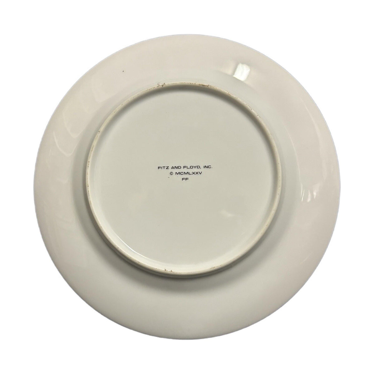 Fitz & Floyd Yellow Rose 5-Salad Plates Ceramic Dessert Appetizer Dinnerware
