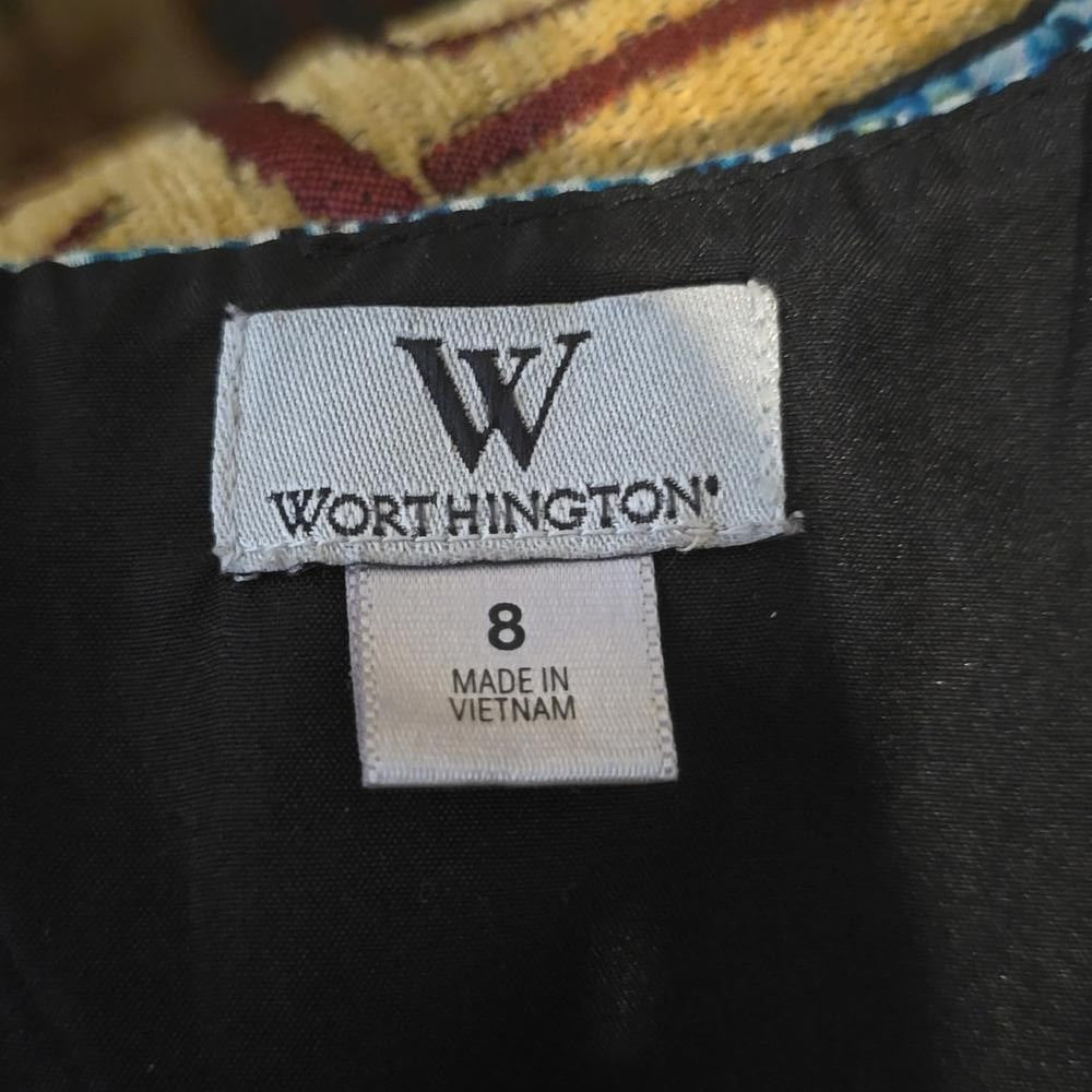 Worthington Chic, Modern, Classic Sleeveless Dress Size 8