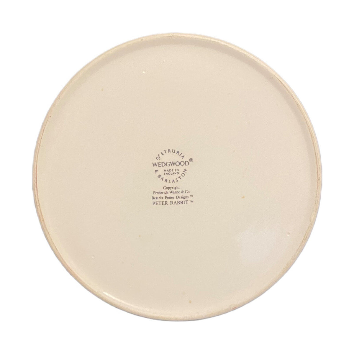 Vintage WEDGWOOD Bowl Beatrix Potter Peter Rabbit Porridge England Kids Dish