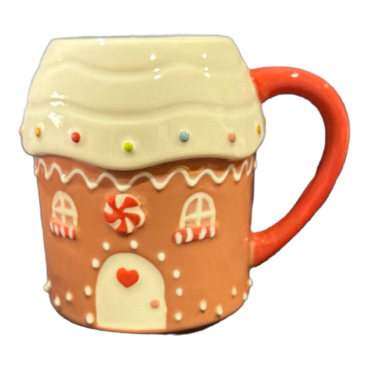 Set of 2 Threshold Target Gingerbread Mugs – Girl & House – Holiday Stoneware