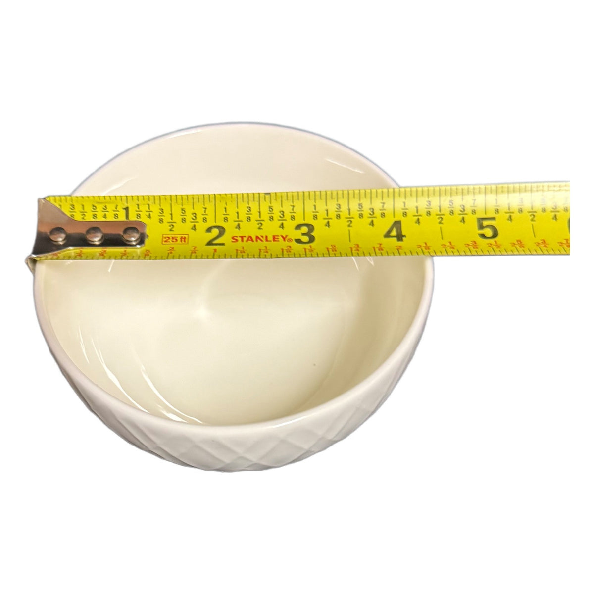 Gibson Designs LEXINGTON 2-Dessert Bowls 2-Fruit Berry Sauce Cups White Elements