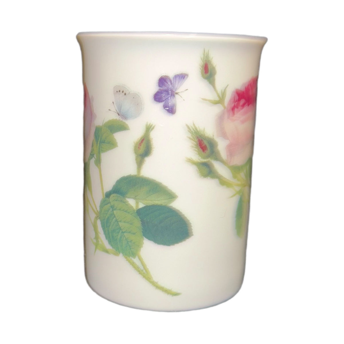 Roy Kirkham Mug PALACE GARDEN Fine Bone China England 2015 Roses Butterflies Cup
