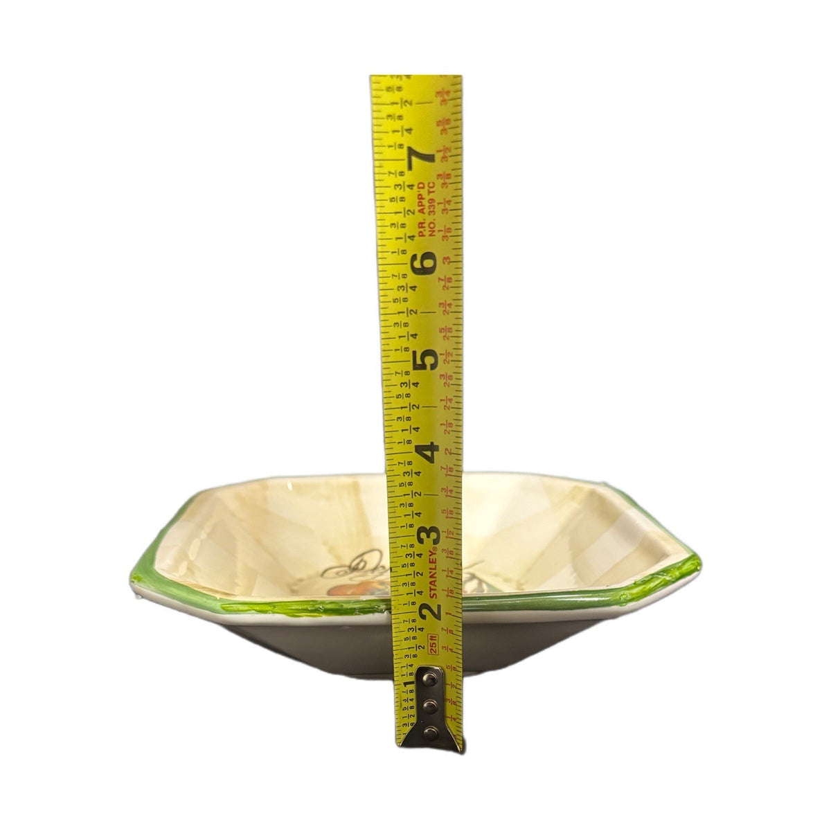 Italy Ceramica DUE TORRI 3-Pasta Bowls Garantito Per Alimenti Deep Salad Plates
