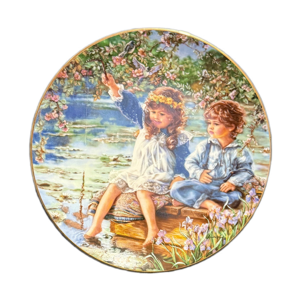 SANDRA KURK Plate PATIENCE Reco Collector Plate Number 928 Reco 1991