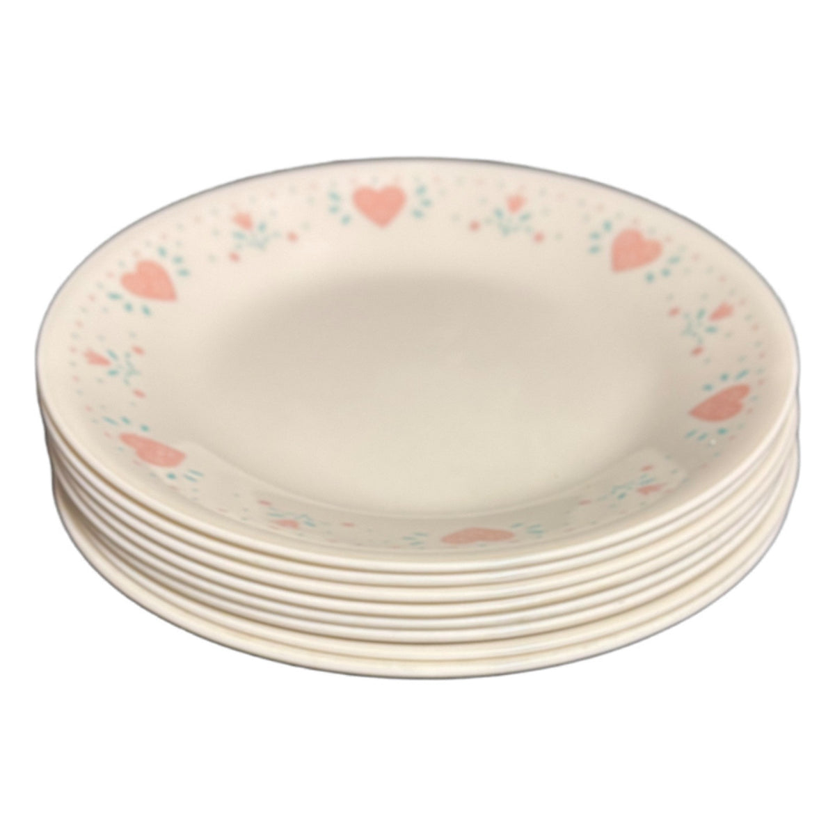 Corelle FOREVER YOURS 8-Bread & Butter Plates Corningware Dessert Dish