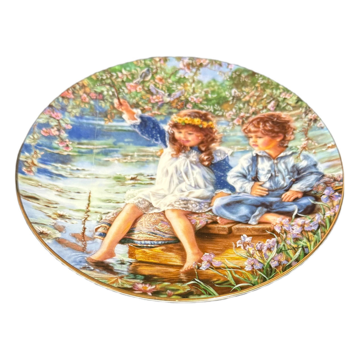 SANDRA KURK Plate PATIENCE Reco Collector Plate Number 928 Reco 1991