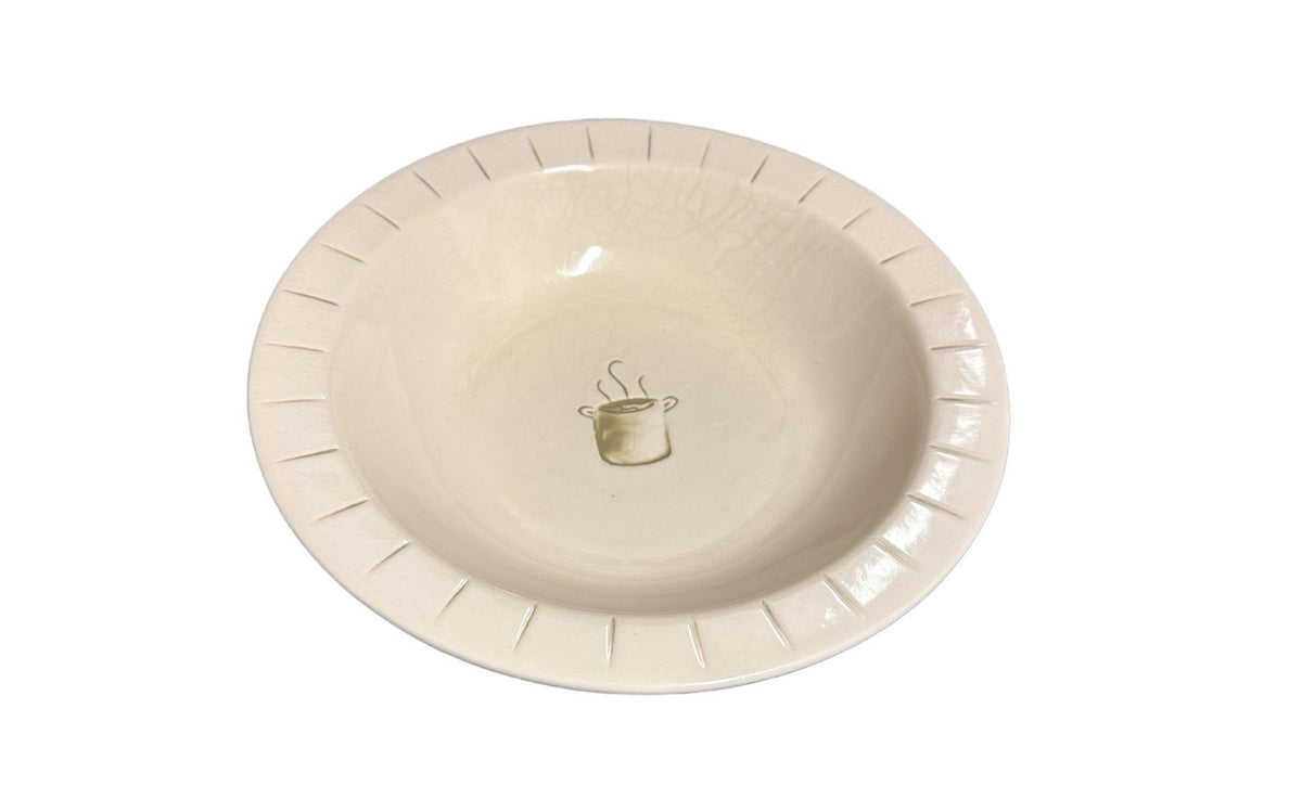 Pottery Barn PASTA PREP 1-Serving Bowl 4-Icon Bowls Ceramic Dishes