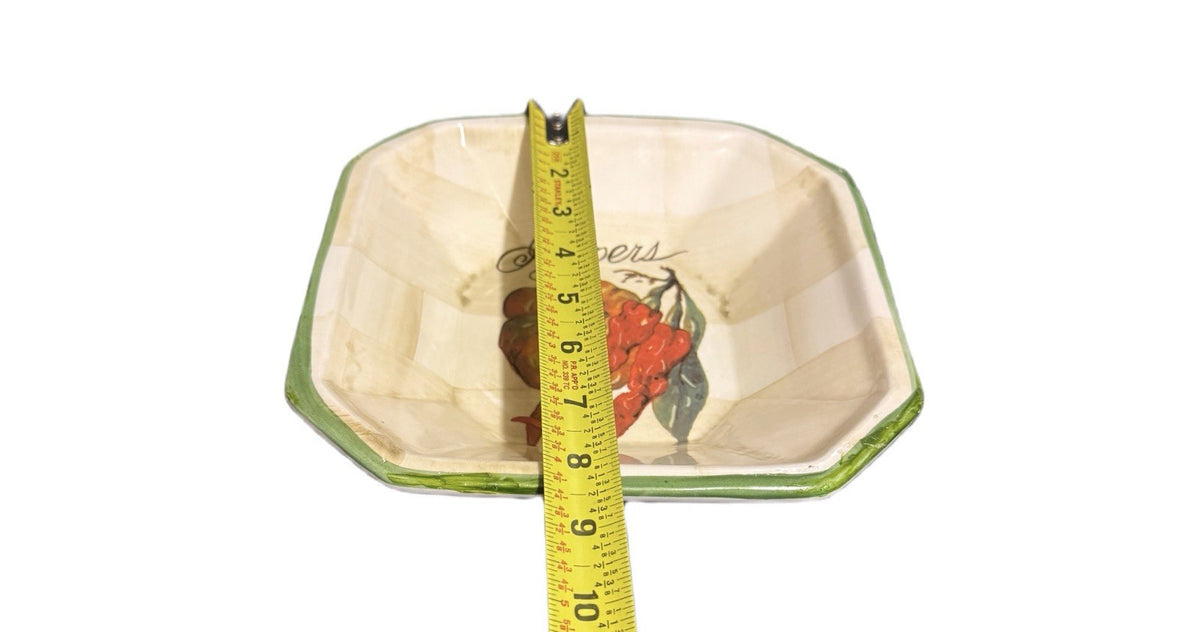 Italy Ceramica DUE TORRI 3-Pasta Bowls Garantito Per Alimenti Deep Salad Plates