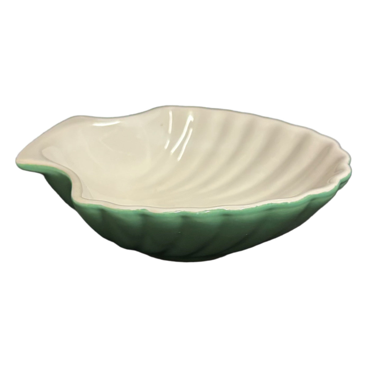 Garden Ridge Pottery Shell Bowls Set of 6 Multicolor Ceramic Snack Dishes