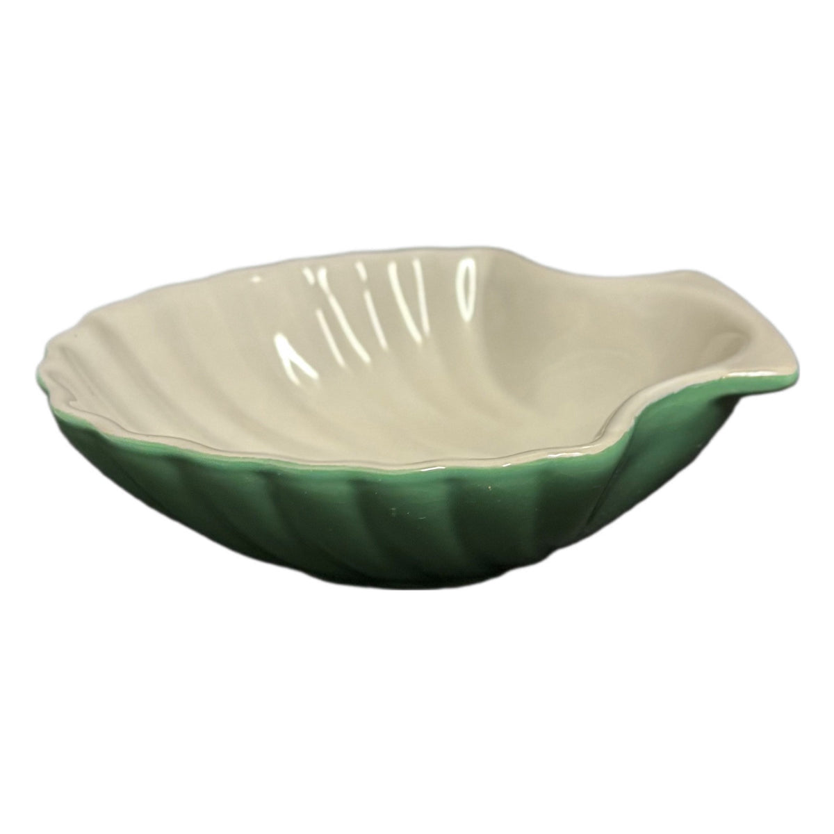 Garden Ridge Pottery Shell Bowls Set of 6 Multicolor Ceramic Snack Dishes