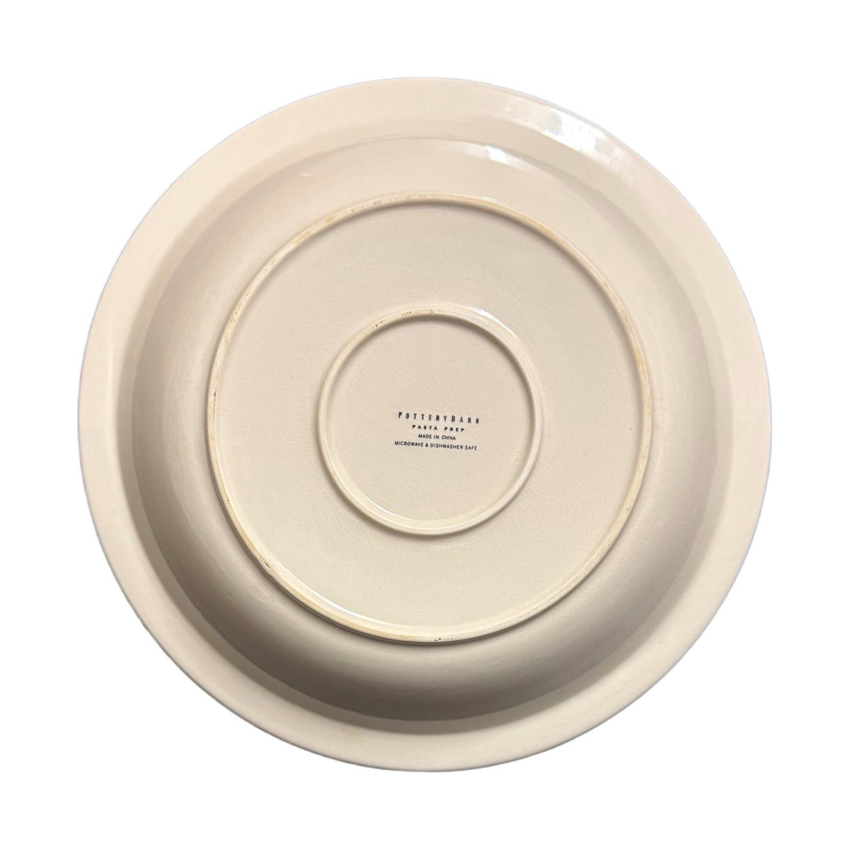 Pottery Barn PASTA PREP 1-Serving Bowl 4-Icon Bowls Ceramic Dishes