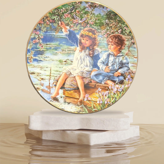 SANDRA KURK Plate PATIENCE Reco Collector Plate Number 928 Reco 1991